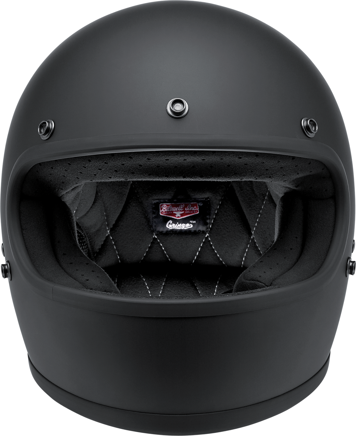 BILTWELL Gringo Helmet - Flat Black - Large 1002-201-104