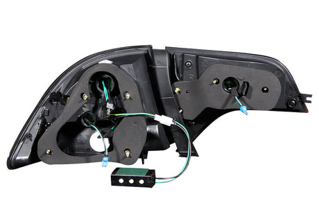 ANZO 2006-2011 Honda Civic LED Taillights Black 321152