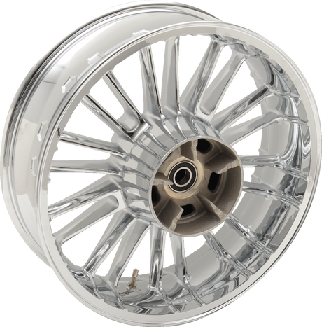 COASTAL MOTO Rear Wheel - Atlantic 3D - Single Disc/No ABS - Chrome - 18"x5.50" - '09+ FL 3D-ATL185CH