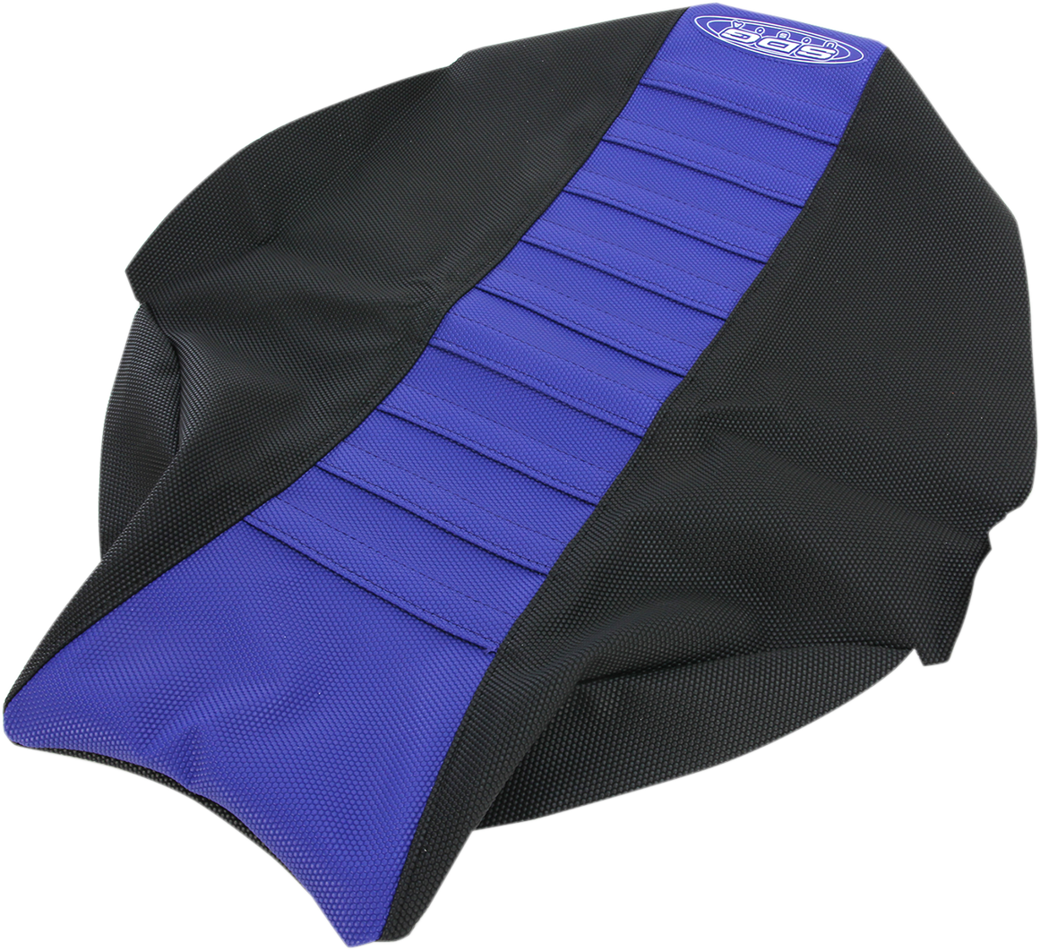 SDG Pleated Seat Cover - Blue Top/Black Sides 96345BK