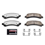 Power Stop 02-06 Cadillac Escalade Rear Z36 Truck & Tow Brake Pads w/Hardware Z36-974A