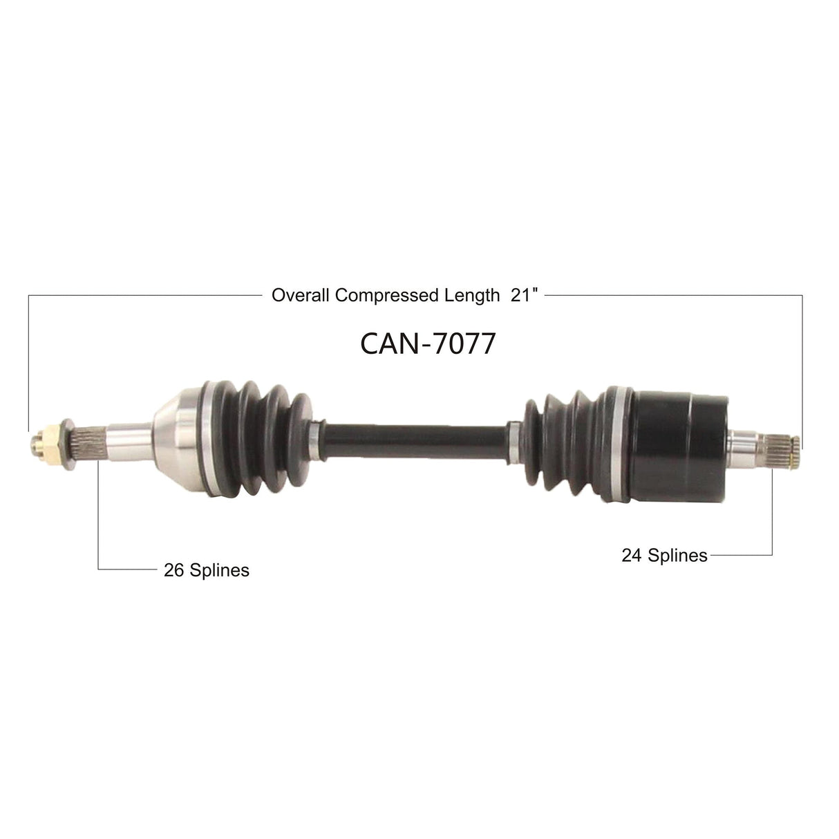 OPEN TRAILOe 2.0 AxleCAN-7077