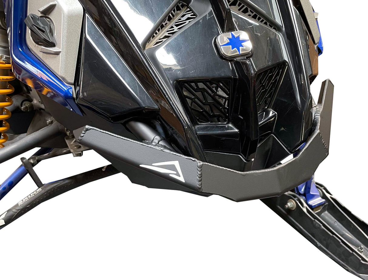 PRO ARMOR Front Bumper Flat Black Pol PFB450-FBK