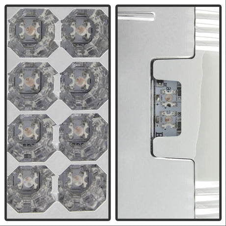 Spyder Ford F150 side 97-03/F250/350/450 Super Duty 99-07 LED Tail Lights Chrm ALT-YD-FF15097-LED-C 5003478