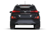 Rally Armor 2018-21 Hyundai Kona Black UR Mud Flap Red Logo MF63-UR-BLK/RD