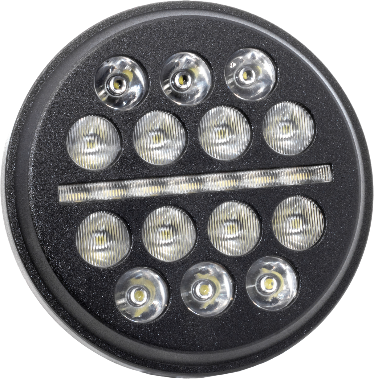 LETRIC LIGHTING CO5.75" Led Hdlght Blk BuckshotLLC-LHC-5B