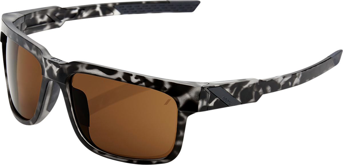 100% Type-S Sunglasses - Black Havana - Bronze 61032-259-73