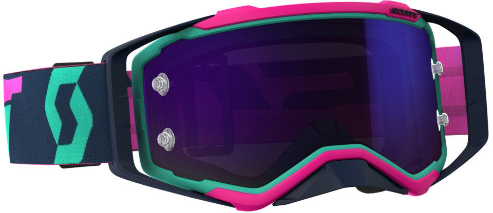 SCOTT Prospect Goggle Teal/Pink W/Purple Chrome Lens 262589-5720281