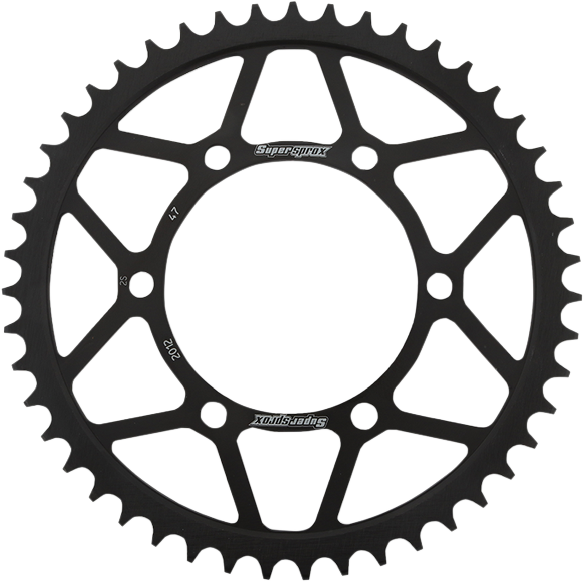 SUPERSPROX Rear Sprocket - 47 Tooth RFE-2012-47-BLK