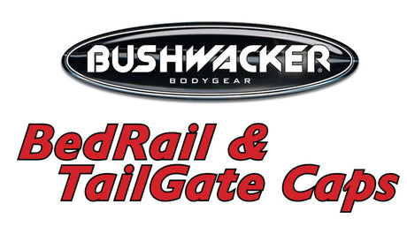 Bushwacker 94-01 Dodge Ram 1500 Tailgate Caps - Black 58505