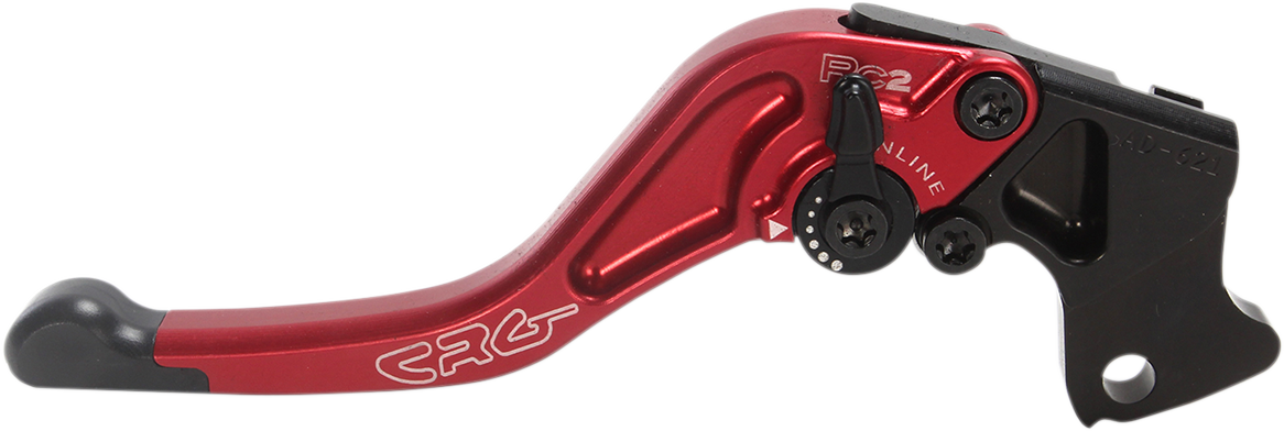 CRG Clutch Lever - RC2 - Short - Red 2AD-621-H-R