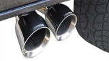 Corsa 2015 Ford F-150 5.0L V8 (Super Crew Cab) Polished Sport Single Side Dual 4in Tips CB Exhaust 14837