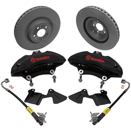 Ford Racing 2015-2016 Mustang Performance Pack 6 Piston Front Brake Upgrade Kit M-2300-V