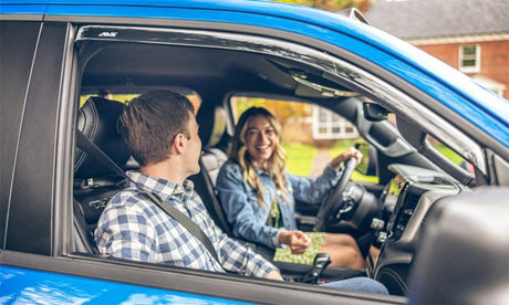 AVS 11-18 Chrysler 300 Ventvisor In-Channel Front & Rear Window Deflectors 4pc - Smoke 194432