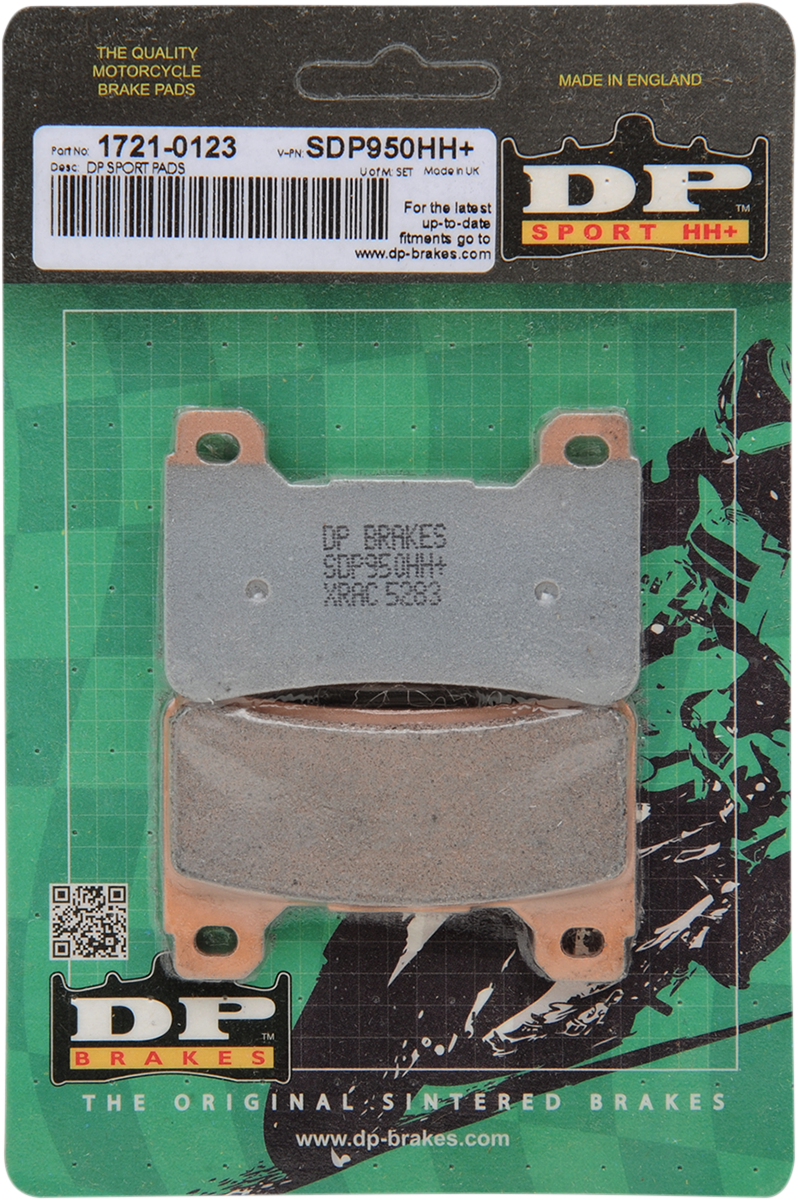 DP BRAKES Sintered Brake Pads - Honda SDP950HH