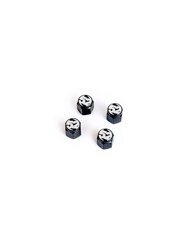 Fifteen52 Valve Stem Cap Set - Black - 4 Pieces 52-VALVE-PACK-BLACK