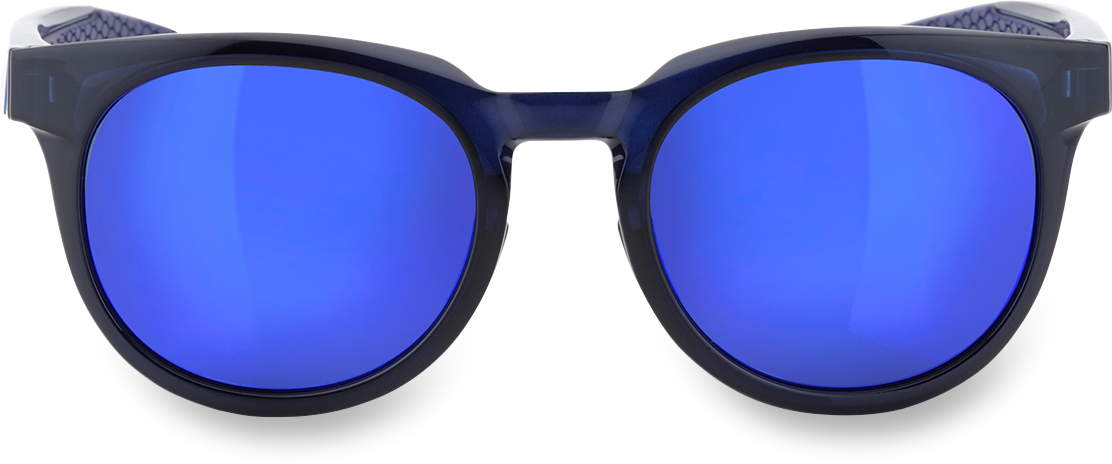 100% Campo Sunglasses - Blue - Blue Mirror 61026-031-42