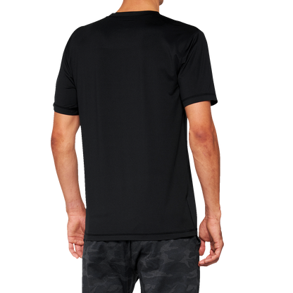 100% Mission Athletic T-Shirt - Black - 2XL 20014-00004