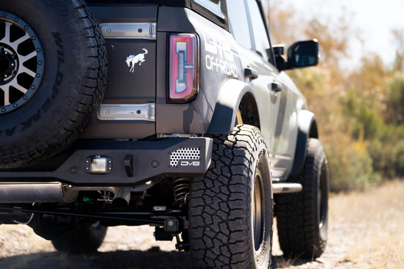 DV8 Offroad 21-22 Ford Bronco MTO Series Rear Bumper RBBR-01
