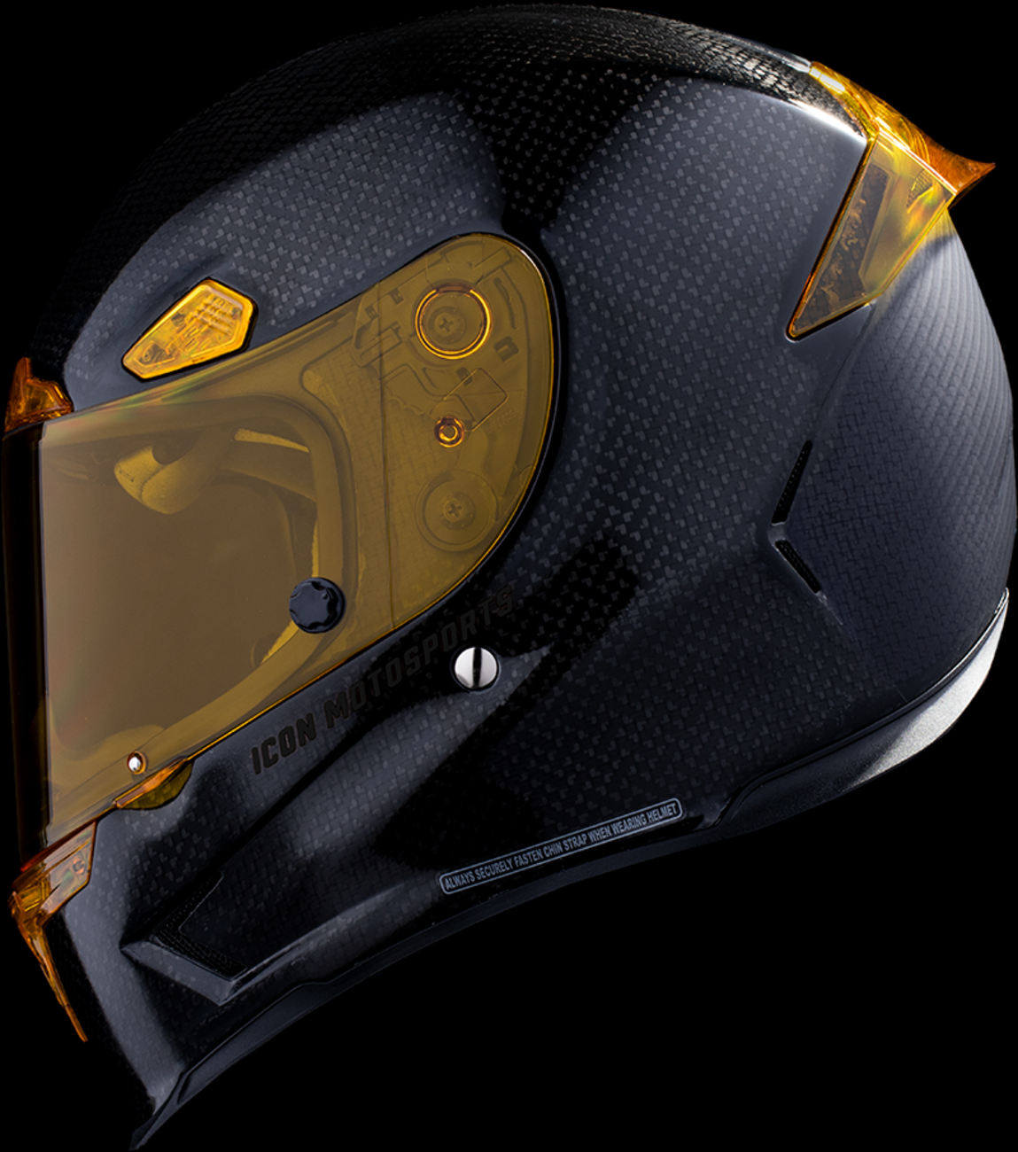 ICON Airframe Pro™ Helmet - Carbon 4Tress - Yellow - Small 0101-16660