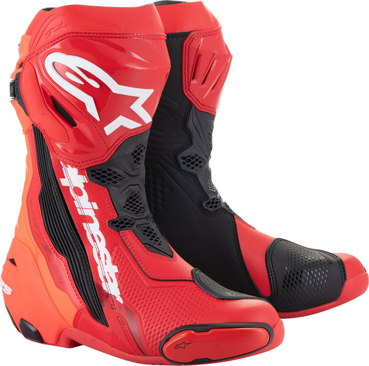 ALPINESTARS Supertech R Boots - Red - US 9 / EU 43 2220021-3029-43