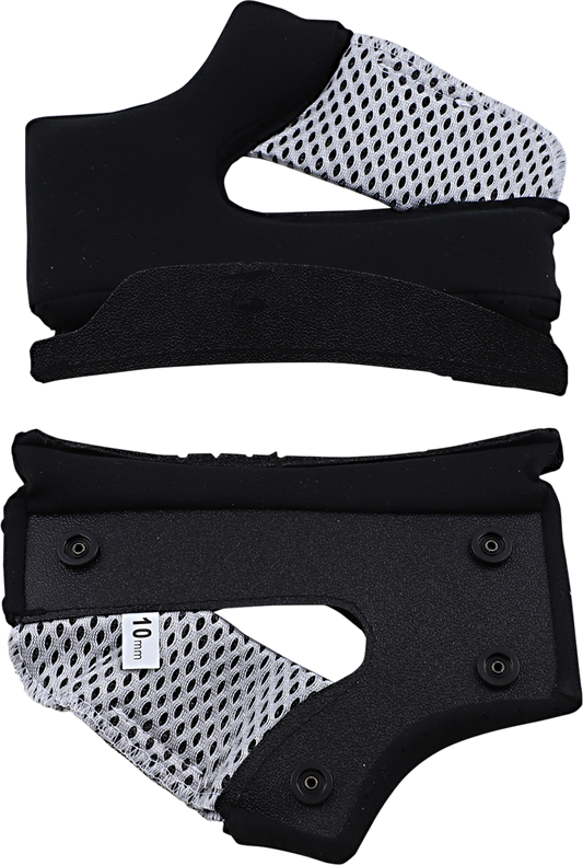 BILTWELL Gringo/Gringo S Cheek Pads - ECE - 10 mm 0023-020-0110