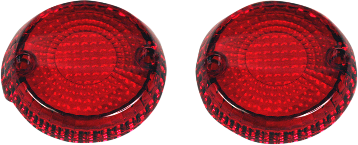 CUSTOM DYNAMICS Replacement Signal Lenses - Red RSTL-1300