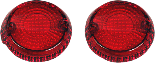 CUSTOM DYNAMICS Replacement Signal Lenses - Red RSTL-1300