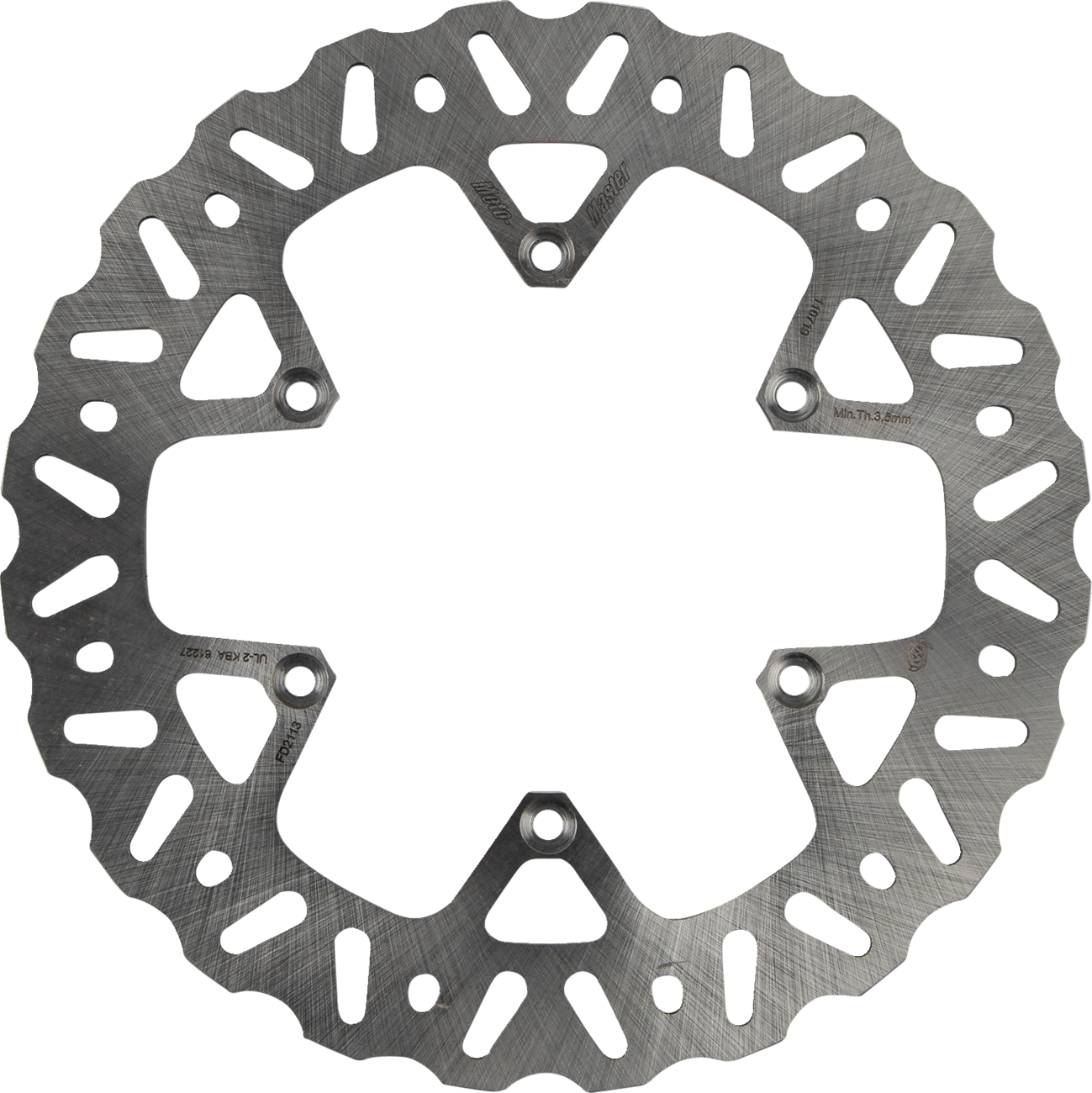 MOTO-MASTER Brake Rotor - Rear - Nitro 110719-PU