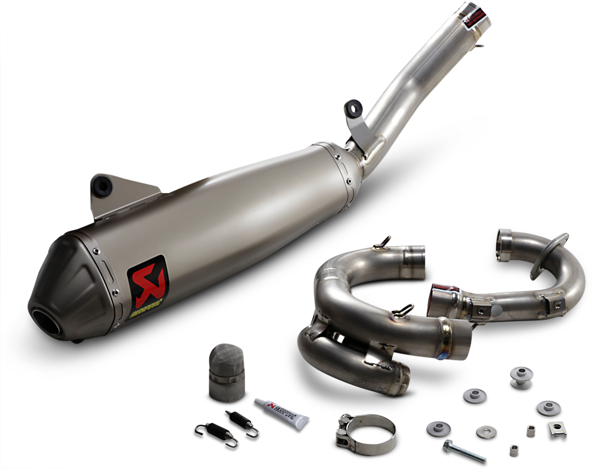 AKRAPOVIC Evolution Exhaust - Titanium YZ450F 2020-2022 S-Y4MET15-CIBNTA  1820-1913