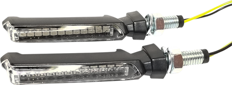 K&S TECHNOLOGIES Sequential LED Marker Lights - Universal - Clear Lens 26-8800CL