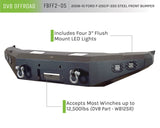 DV8 Offroad 08-10 Ford F-250/F-350 Front Bumper FBFF2-05