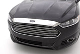 AVS 13-16 Ford Fusion (Grille Fascia Mount) Aeroskin Low Profile Hood Shield - Chrome 620043