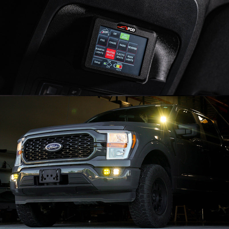 Spod Ford 2021-On F-150 Touchscreen BantamX Vehicle Kit 870086