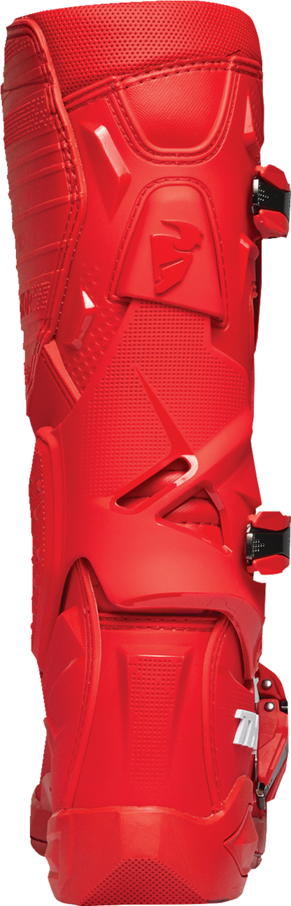 THOR Radial Boots - Red - Size 12 3410-2741