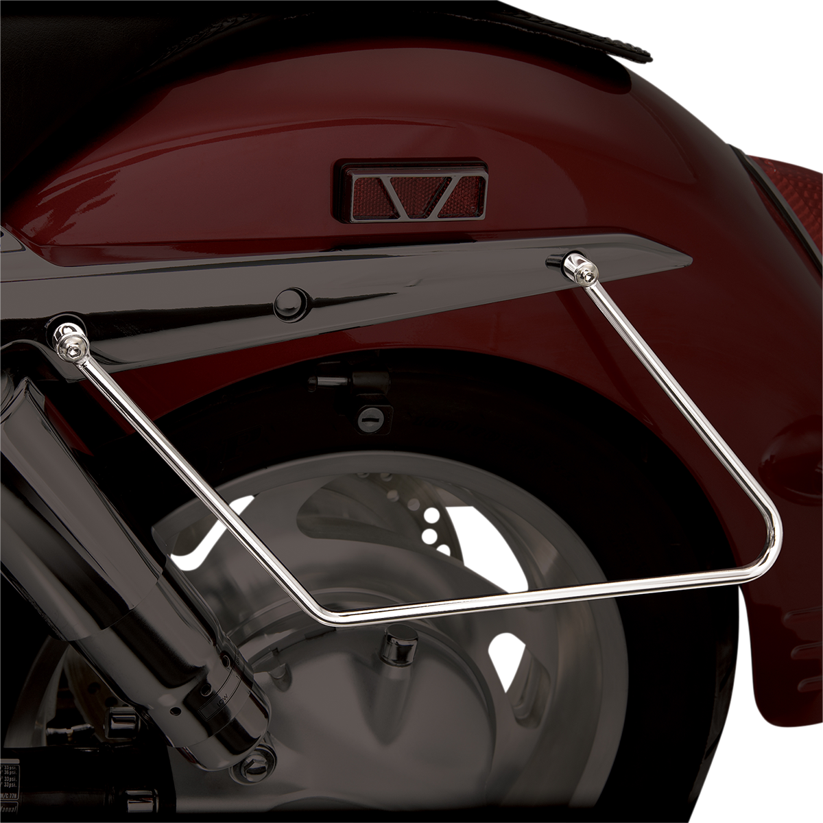 SHOW CHROME Saddlebag Stays - VT1100 53-125