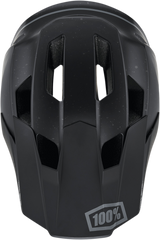 100% Trajecta Helmet - Fidlock - Black - XL 80003-00004