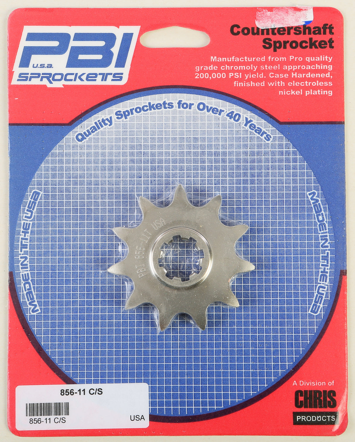 PBIFront Cs Sprocket Steel 11t Husq856-11