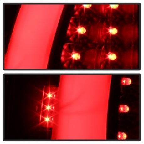 xTune 97-03 Ford F-150 Light Bar LED Tail Lights - Black Smoke (ALT-ON-FF15097-LBLED-BSM) 9038501