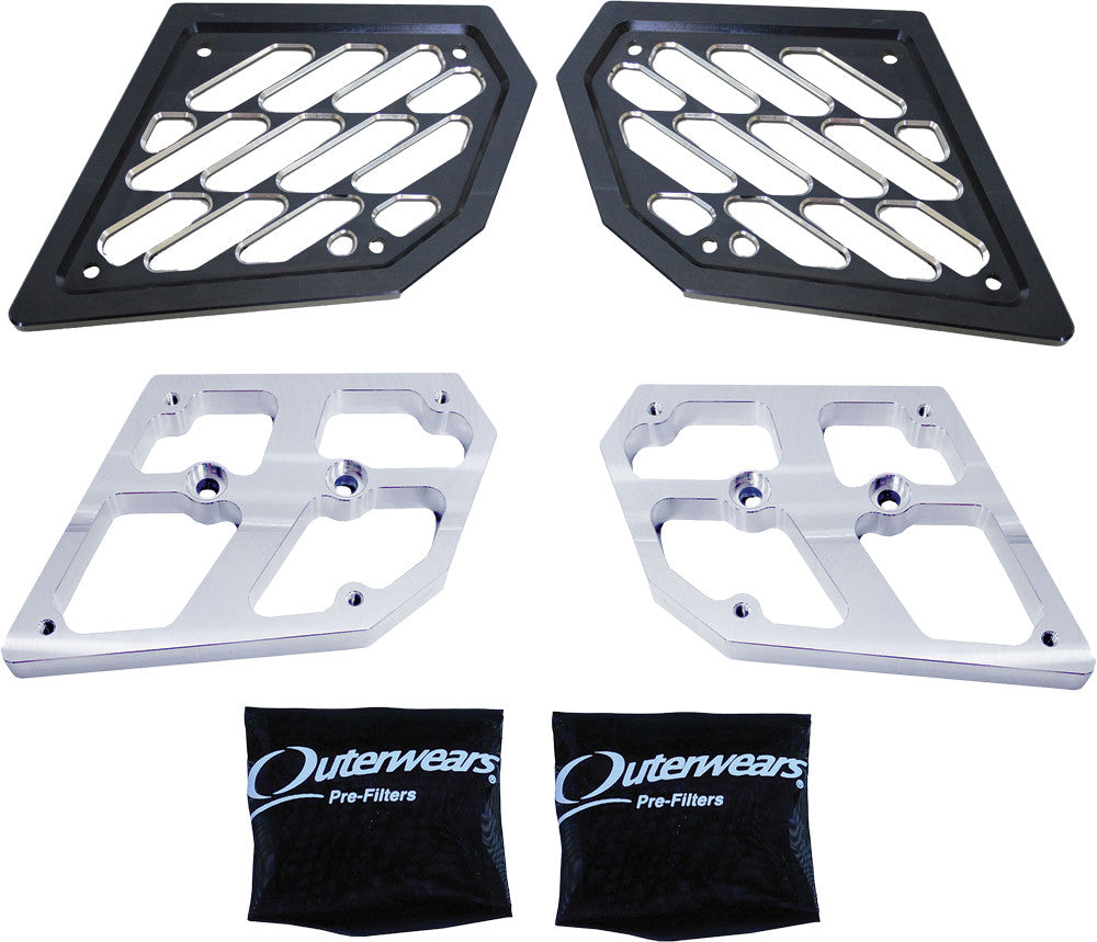 MODQUADSide Air Vent Covers (Black)RZR-V-BLK