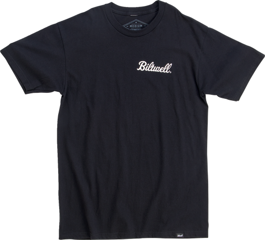 BILTWELL Badge T-Shirt - Black - Small 8101-074-002