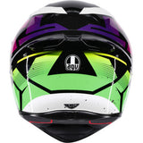 AGV Helmet K1 S Punkpulse Black/Purple/Lime 2x 2118394018-071-XXL