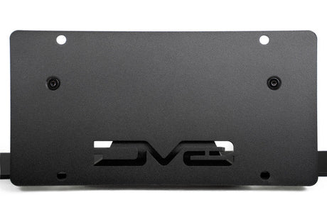 DV8 Offroad 2021 Ford Bronco Capable Bumper Slanted Front License Plate Mount LPBR-05