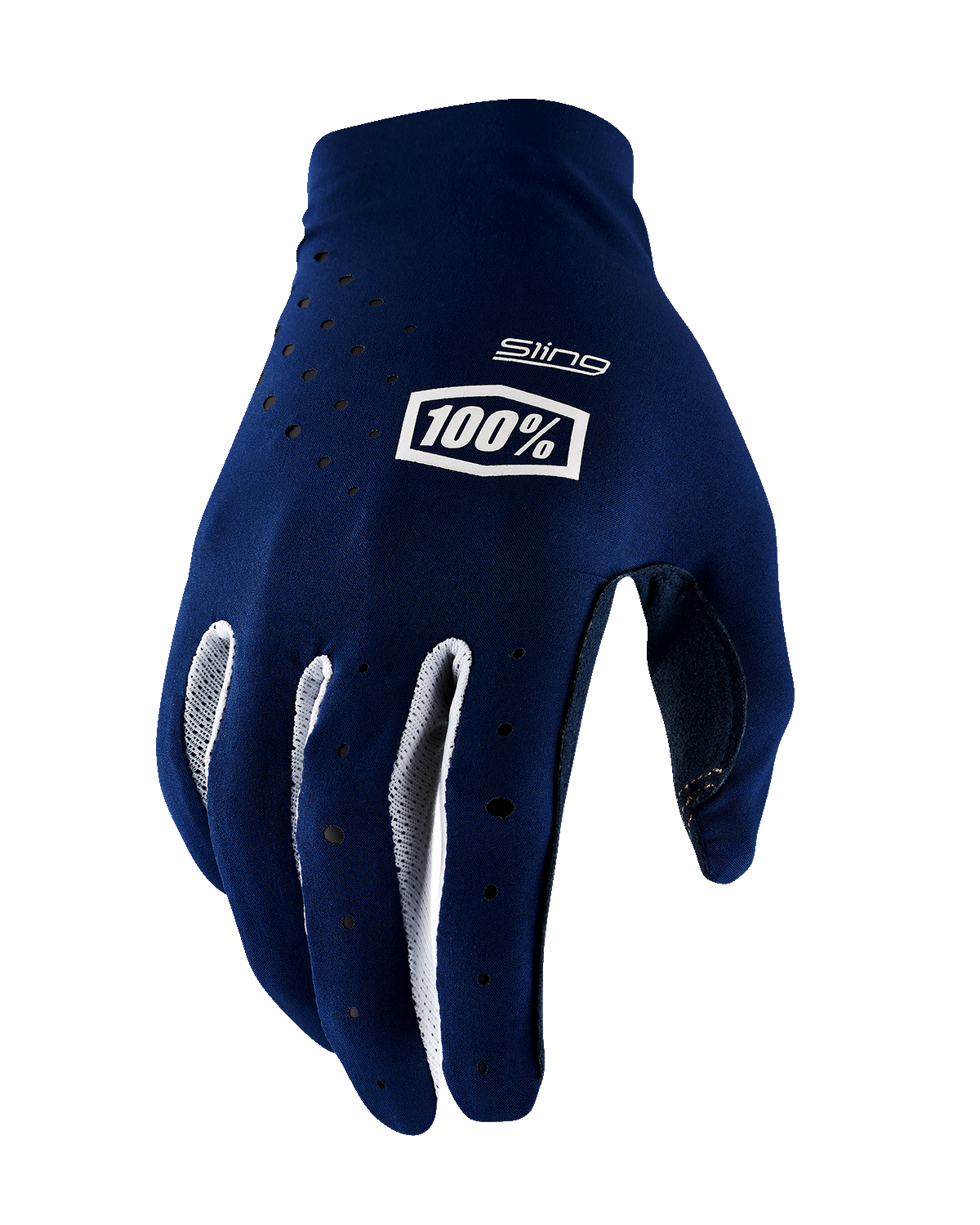 100% Sling MX Gloves - Navy - Large 10023-00012