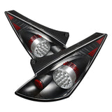 Spyder Nissan 350Z 03-05 LED Tail Lights Black ALT-YD-N350Z02-LED-BK 5006714