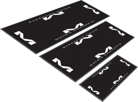 MATRIX CONCEPTS,LLC M20 Carpeted Mat - Black - 2'x4' M20-200