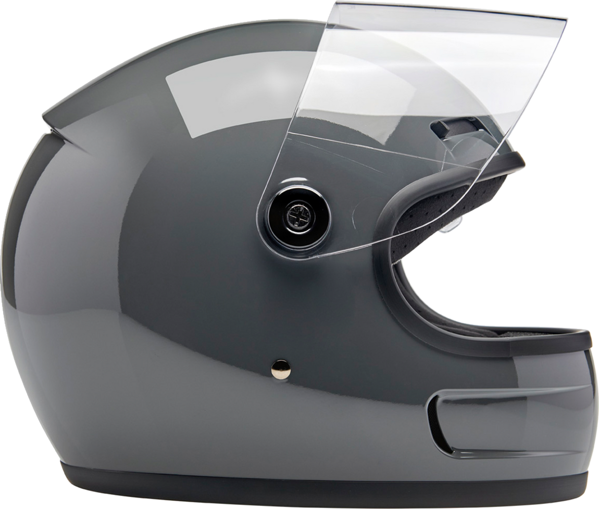 BILTWELL Gringo SV Helmet - Gloss Storm Gray - Large 1006-109-504