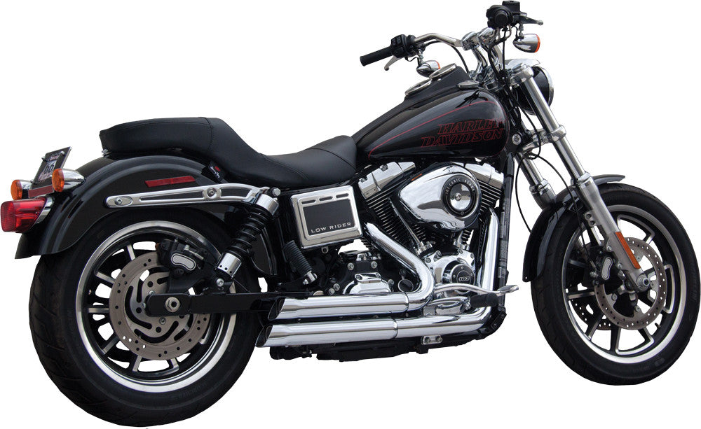 FIREBRAND-OLD Upstarts 2-In-2 Exhaust Chrome Dyna 13-1007OLD