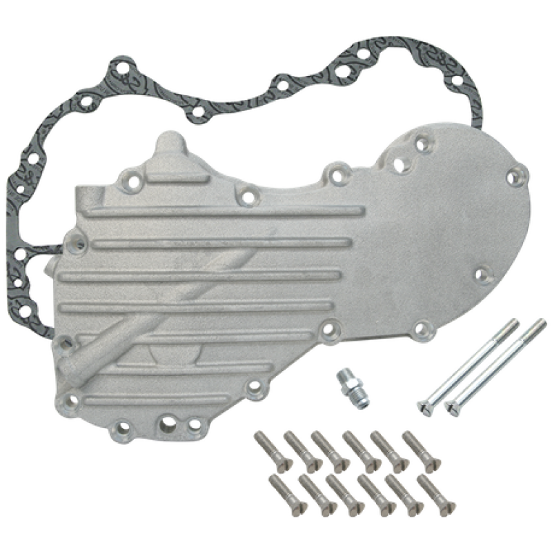 S&S Cycle 40-47 BT Cast Generator Gearcover Kit For Stock Crankcases - Natural 106-3198