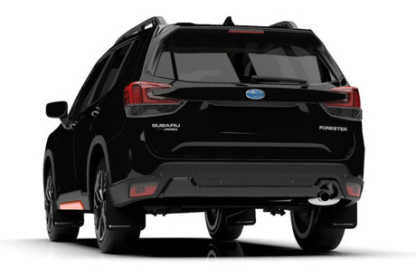 Rally Armor 19-21 Subaru Forester Black UR Mud Flap w/ White Logo MF52-UR-BLK/WH
